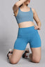 Blue Wave Short Shorts