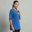 Blue Relaxed-fit tee
