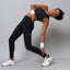 Cosmos Black High Waist Leggings