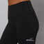 Cosmos Black High Waist Leggings
