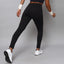 Cosmos Black High Waist Leggings