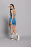 Blue Wave Short Shorts