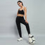 Back Dip Black Leggings