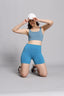 Blue Wave Short Shorts