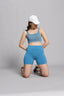 Blue Wave Short Shorts