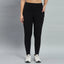 Back Dip Black Leggings