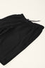 All Black Cotton Basketball Shorts