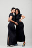 Black Body Contouring Dresss