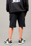 All Black Cotton Basketball Shorts