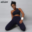Dark Ice Blue Leggings